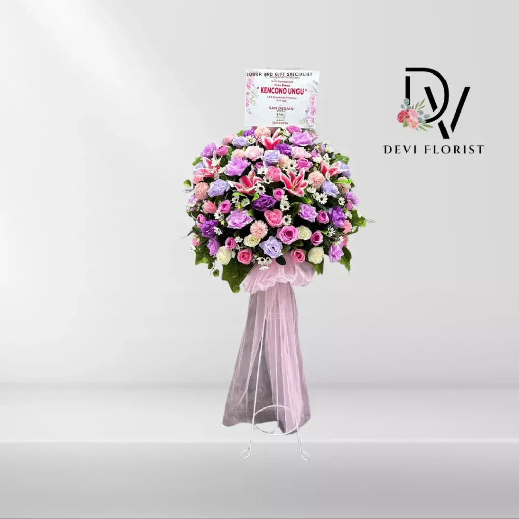 standing flower murah