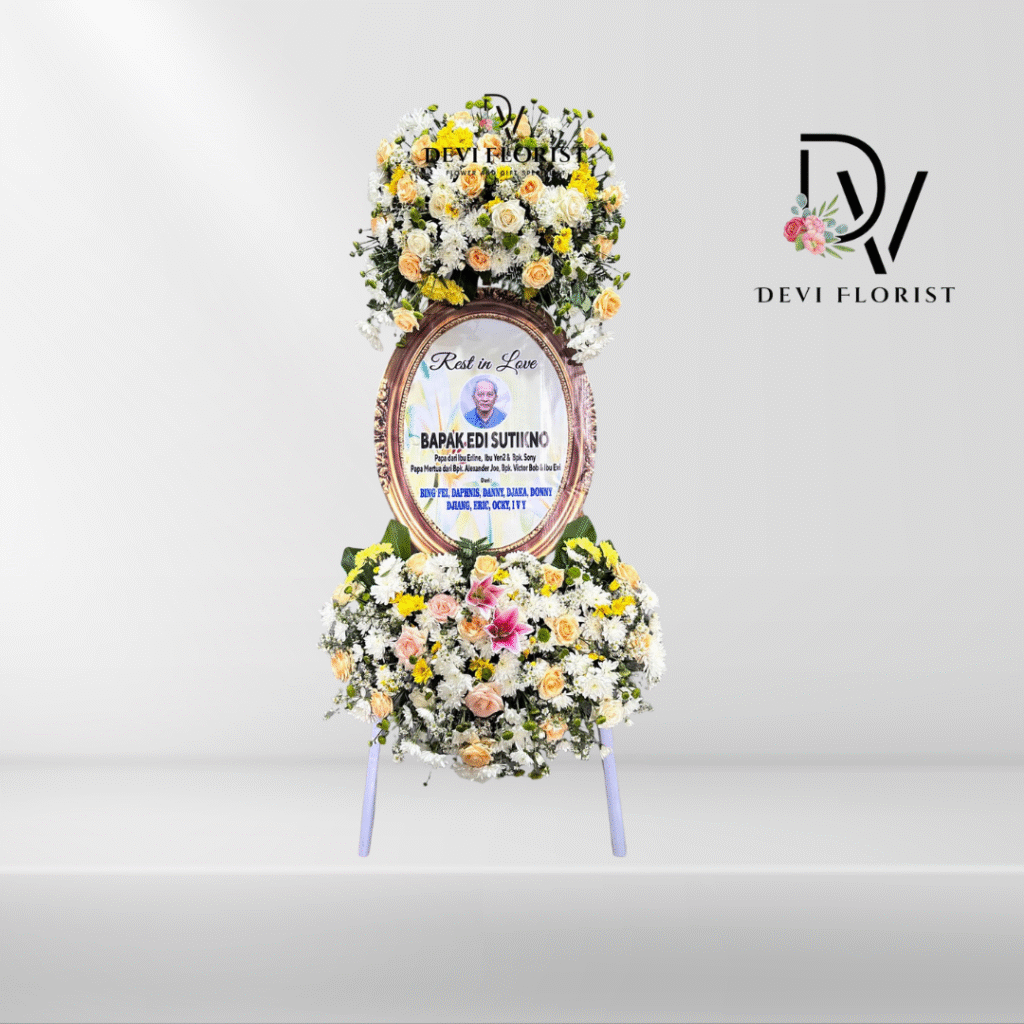 jual standing flower murah
