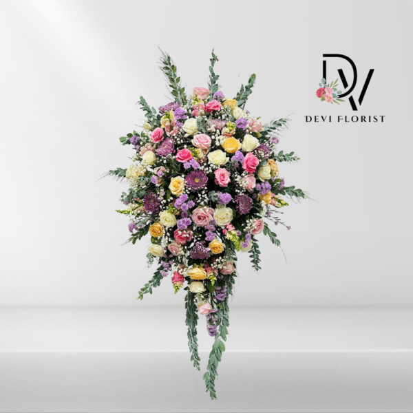 standing flower kayon