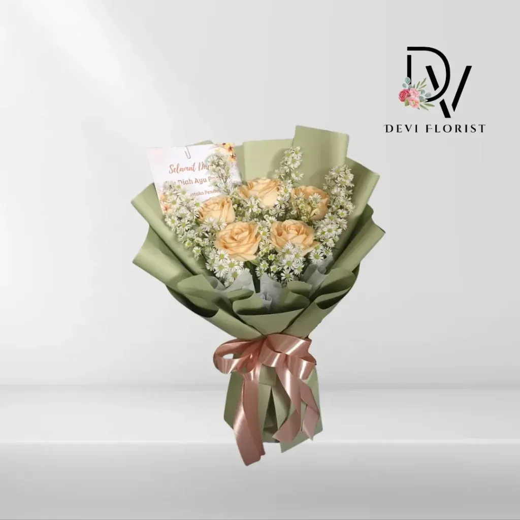 1. Percantik ruangan dengan bunga artificial yang estetik dan mudah dirawat. Temukan inspirasi rangkaian bunga menarik bersama Devi Florist.